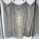 Alexander McQueen Skull Leopard Print Silk Scarf Made in Italy 52" x 52" Photo 7