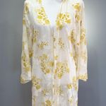 Miami SALE! Cream Mi Ami Floral Caftan Size S/M EUC Photo 0