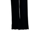 Year of Ours Lounge Pants‎ Flare Ribbed Jersey Knit Black Size XS Photo 5