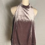 CROSBY by Mollie Burch Boxy Silver and Brown Tank Top Photo 0