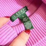 Ralph Lauren Vintage Lauren  Ribbed Knit Turtleneck Sweater Size S Photo 2