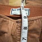 Free People Jenny slim flare orange corduroy jeans 26 Photo 6