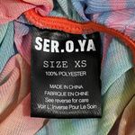 NWT SER.O.YA Janey Multicolor Top Size XS Abstract Palm SER. O. YA Pink Photo 9