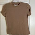 Hippie Rose  Beige Juniors' Fitted Croptop Size Medium Photo 0