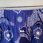 T by Talbots Blue Purple Floral Athletic Skirt Skort Tennis Golf Skirt Size XL Photo 4