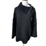 Smartwool  Womens Cozy Lodge Tunic Sweater Size Medium‎ Black Photo 2