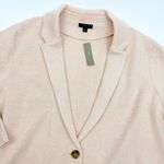 J.Crew Cecile Relaxed Sweater Blazer Hale Pink Blush Cotton Wool Blend Photo 7