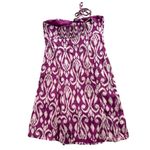 Esprit  COLLECTION Women's Purple Tribal Pattern Halter Dress Sz 10 Photo 1