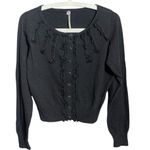 margaret o'leary Margaret O’Leary Merino Wool Blend Cardigan Sweater Photo 0