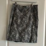 MM.LaFleur  Noho Lined Pencil Skirt in Black White Crackle Size 8 Photo 3