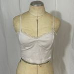 PacSun  White Bustier Top Size Medium Photo 0