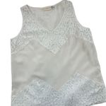 Johnny Was 4 Love And Liberty V Neck Floral Lace Camisole Photo 4