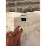 Current/Elliott  Womens Cotton High Rise Straight Leg Jeans‎ White Size 31 Photo 2