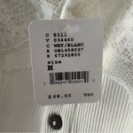 Free People Have My Heart Tank Corset Top Cropped White Lace Button-Up Crop Spaghetti Strap Photo 6