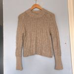 Rag and Bone Makenna Wool Blend Knit Long Sleeve Wide Crewneck Sweater Photo 1