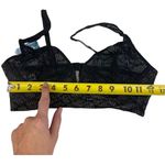 Free People  | NWT | XS | Tameeka Black Sheer Lace Underwire Bra | MSRP $48 Photo 6