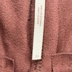 Free People ‎ Faux Suede Leggings Size 26 Burgundy Brown Fitted Pants Women Photo 6