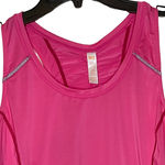 Lucy Activewear Womens Tank Top Jersey Size Small Pink Striped Athleisure Photo 1