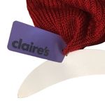NWT Claire’s Beanie Red Photo 2