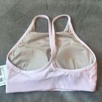 Lululemon  Flow Y Wrap-Front High-Neck Bra - Size 4 - Meadowsweet Pink Photo 3
