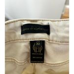 House of Harlow 1960 Cream White Straight Leg Split Hem Jeans Size 30 Photo 5