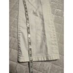 LRL Lauren Jeans Co. White Denim Women's Size 4 Stretch Straight Leg Polo RL Photo 5