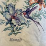Hanes Vintage Hawaii Y2K Island T-shirt with Hummingbird and Floral Artwork Photo 3