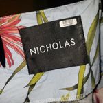 NICHOLAS water lily print spaghetti strap mini dress size 6 Photo 6