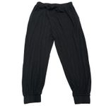 ALBION FIT Albion Pants Womens Small Black Joggers‎ Stretch Cinch Ankle Photo 1