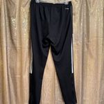 Adidas  Aeroready Black Athletic Training Three Stripes Jogger Pants Medium Photo 2