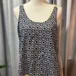 Charming Charlie  Women’s Layered Sleeveless Blouse Top Ornament Size M Photo 0