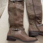 Jessica Simpson  Ellister Studded Buckle Knee High Boots Photo 1