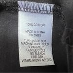 Joie  Eyelet Puff Sleeve Knit Cotton Short Sleeve Crew Neck Blouse Pullover Top M Photo 7