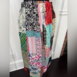 Kathmandu Imports NWT Kanthmandu Kantha Patchwork Wide Leg Drawstring Pants ~ One Size Fits Most Photo 4