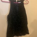 Ultra Pink NWT  large black velvet top Photo 1