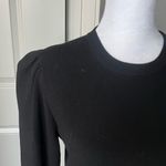Ba&sh  feminine puff shoulder  Black sweater top Photo 1