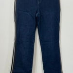 J. McLaughlin  Rutledge Jeans 4 NWT $178 Bootcut Blue Solid Dark Was Stretch Photo 0