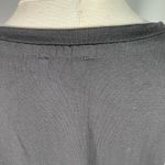 cupio  Black V-Neck Tunic Tee Shirt Womens M Soft Stretch Short‎ Sleeve Basic Top Photo 6