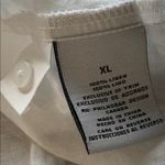 Nicole Miller  White 100% Linen Blouse Size XL Photo 4