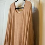 Barefoot Dreams Sweater CozyChic Ultra Lite 3X Peach Pink Relaxed Fit Comfy # Photo 2