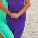 Tube Top Dress Purple Size M Photo 0