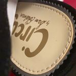 Sam Edelman  Shoes size 6 Ophelia Black Studded Chunky Heels Velour/Felt W BOX Photo 5