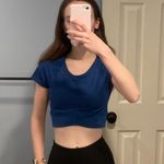 Aerie Crop Blue Photo 0