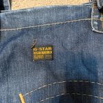 G-Star  Medium Wash Y2K Denim Tote Bag Photo 1
