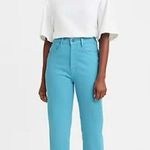 Levi's NWT  Made & Crafted BARREL WOMEN'S JEANS 27 AQUA BLUE Photo 0