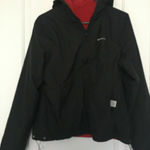 Champion Women's Active Print Full Zip Jacket Coat Size Small Black Red Photo 0