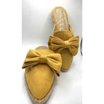 Ссоссі mustard yellow bow Mules Size 5.5 Photo 5