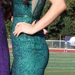 Prom Dress Green Size 0 Photo 0