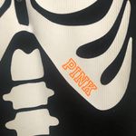 Victoria's Secret Victoria’s Secret Pink Thermal Sleep Skeleton Onesie Black XS Photo 3