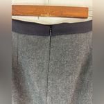 J.Crew  No. 2 Pencil 4P Wool Pencil Skirt in Classic Black n Gray Petite Photo 4